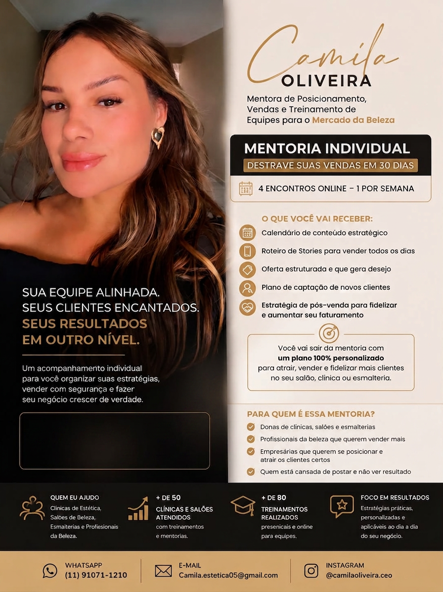 Mentoria Individual — Destrave suas vendas em 30 dias